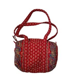 Vera Bradley Red Paisley HandBag